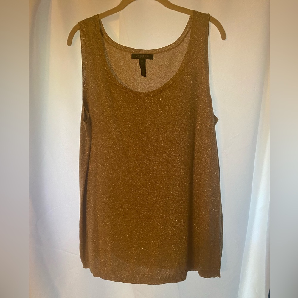 Lauren (Ralph Lauren ) gold tank
